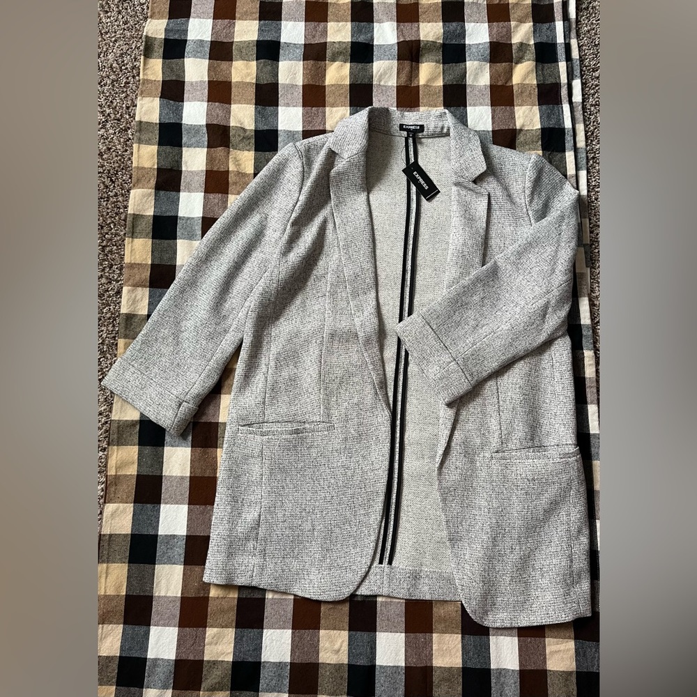 Express Tweed Blazer